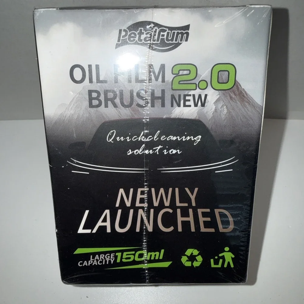 Automotive Oil Film Cleaning Brush New 2.0 Upgrade Clearvision Car Windshield